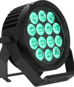 Elation SIX+ PAR L | 14x 20W RGBLA+UV LED - 7300 Lumens | IP65 Outdoor-Rated Fixture with Silent Operation