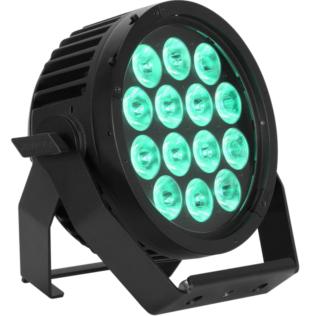 Elation SIX+ PAR L | 14x 20W RGBLA+UV LED - 7300 Lumens | IP65 Outdoor-Rated Fixture with Silent Operation
