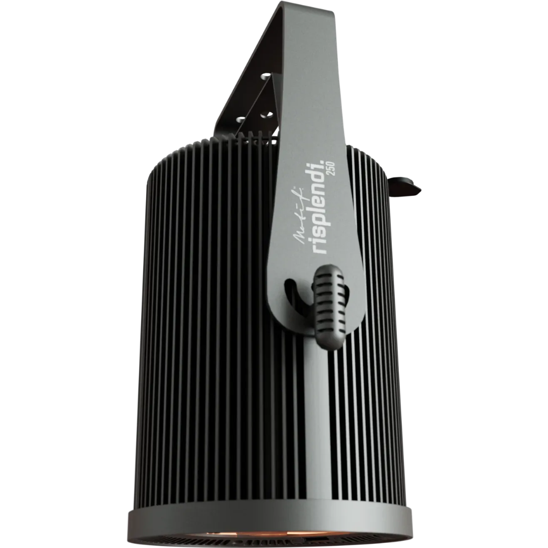 Blizzard Lighting Motif Risplendi 250 (Space Gray) | 250W RGBAL COB Wash Light with Interchangeable Lenses
