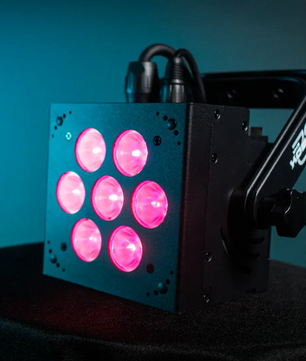 Blizzard Lighting Hotbox G2 EXA | 7x 15W RGBAW+UV LED Wash Light with RDM & PowerCON TRUE1