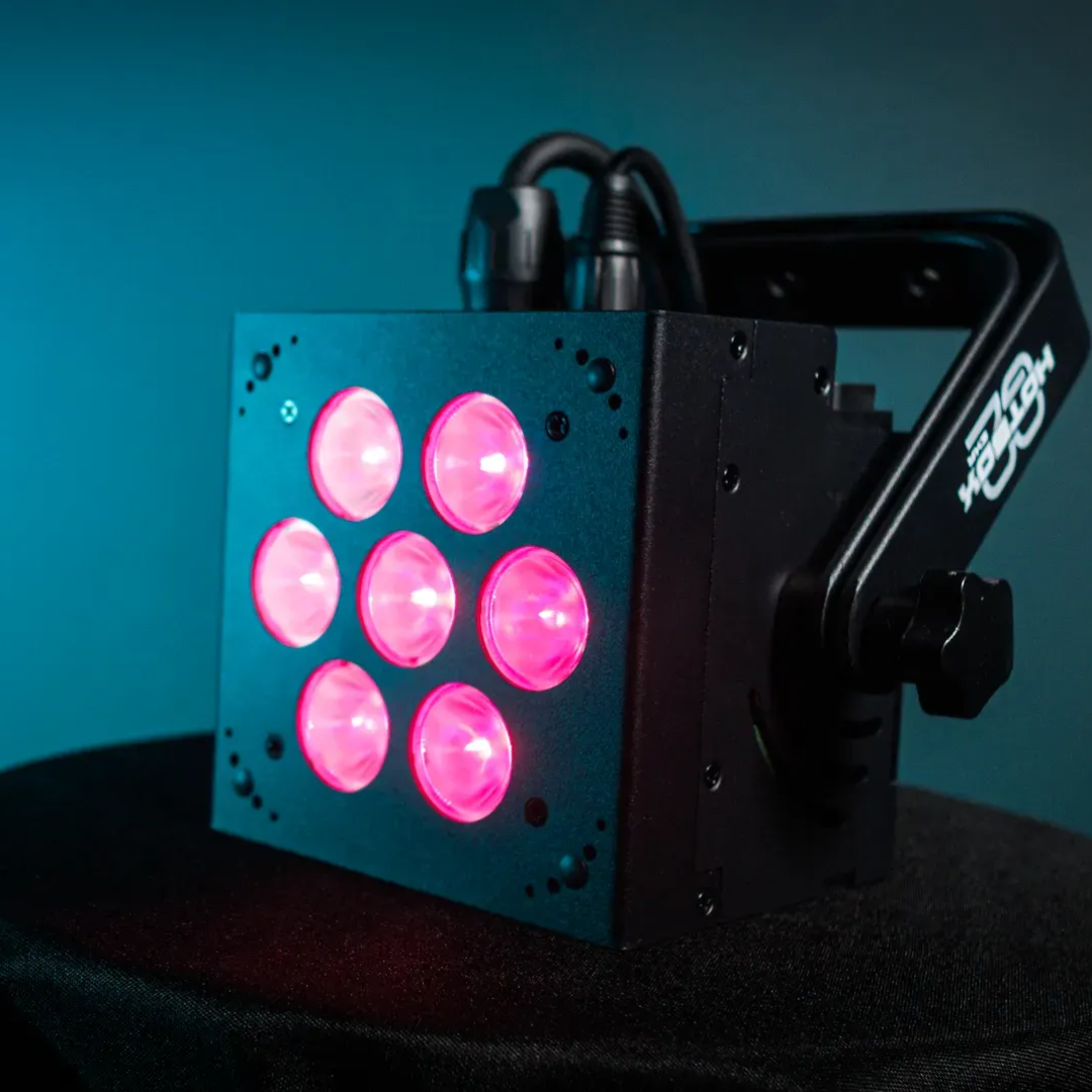Blizzard Lighting Hotbox G2 EXA | 7x 15W RGBAW+UV LED Wash Light with RDM & PowerCON TRUE1