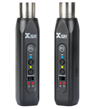 XVive P3D Stereo Bluetooth Audio Receiver | Wireless to XLR