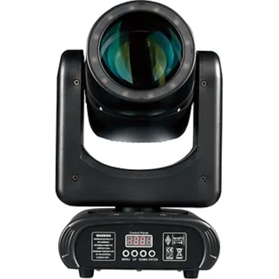 Crisp JUBARIS BEAM L90 | 2° LED Beam Light with Dual Prisms | RGB Halo for Clubs & Events