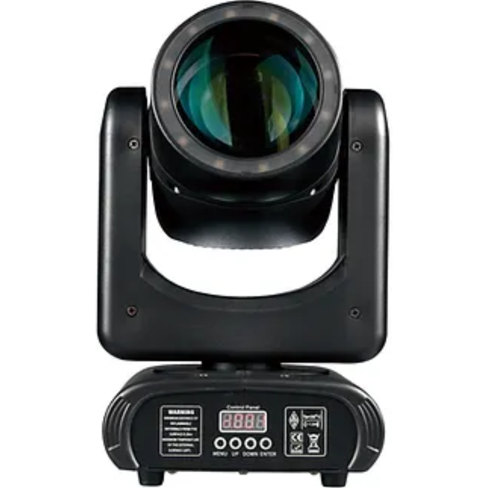 Crisp JUBARIS BEAM L90 | 2° LED Beam Light with Dual Prisms | RGB Halo for Clubs & Events