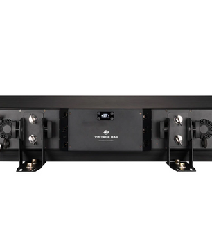 American DJ Vintage Bar | 4x150W Amber COB Blinder with RGBL Pixel FX & Art-NET