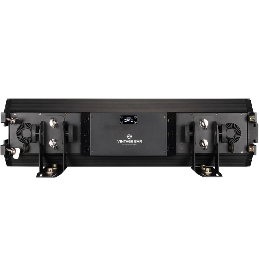 American DJ Vintage Bar | 4x150W Amber COB Blinder with RGBL Pixel FX & Art-NET
