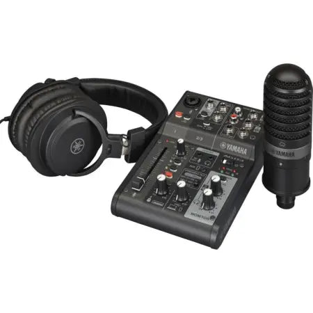 Yamaha AG03MK2 B LSPK | Live Stream Pack