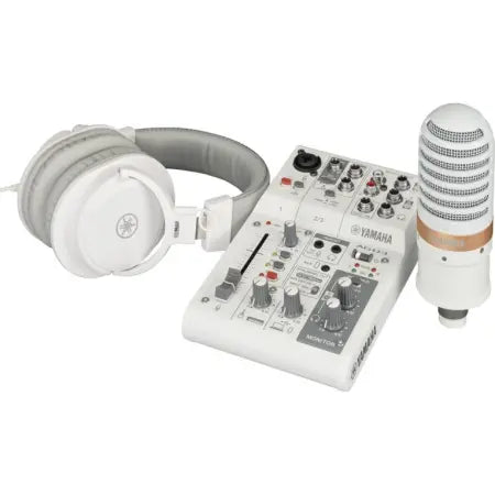Yamaha AG03MK2 W LSPK | Live Stream Pack