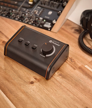 Palmer Monicon M G2 | Passive Monitor Controller with Mono, Dim & Mute | XLR & 3.5mm I/O for Flexible Setups