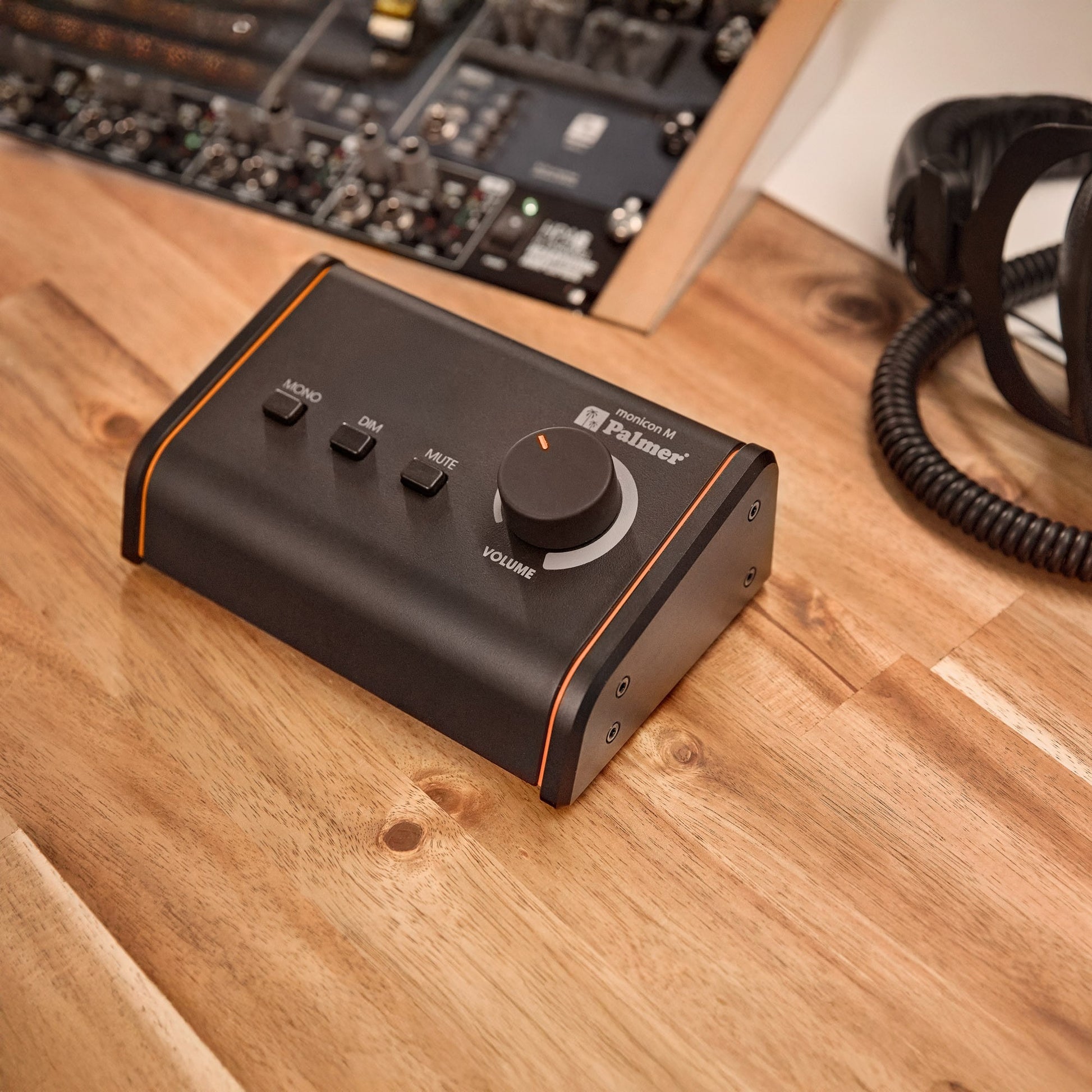 Palmer Monicon M G2 | Passive Monitor Controller with Mono, Dim & Mute | XLR & 3.5mm I/O for Flexible Setups