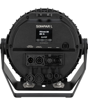 Elation SIX+ PAR L | 14x 20W RGBLA+UV LED - 7300 Lumens | IP65 Outdoor-Rated Fixture with Silent Operation