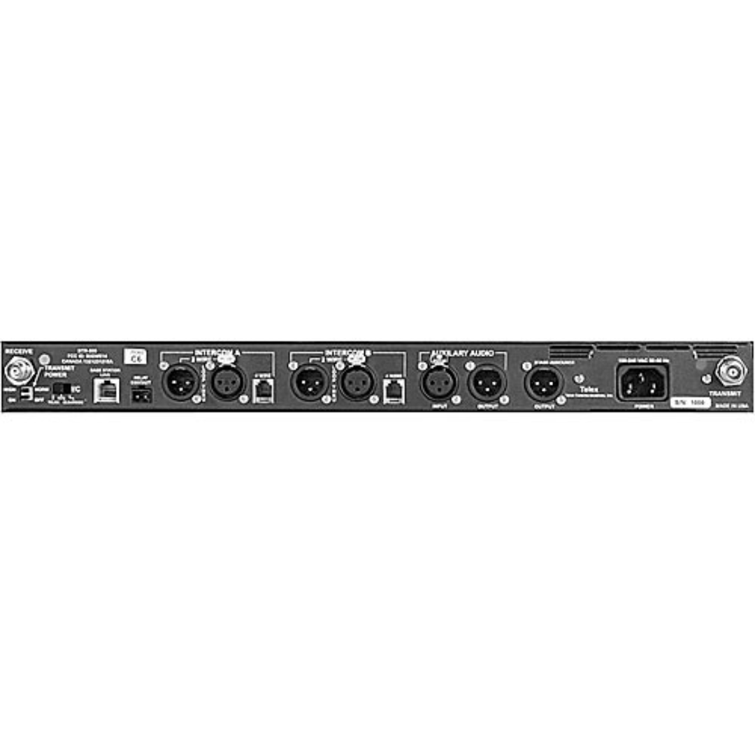 RTS BTR-800E88R5 | 2-Channel UHF Wireless Intercom Base Station (590–608 MHz TX / 470–488 MHz RX)