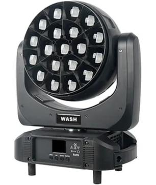 Crisp Stella Wash 1920F | 350W RGBW LED Wash with Zoom | Pixel Mapping & Quiet Operation