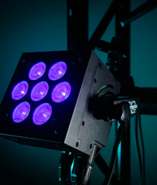 Blizzard Lighting Hotbox G2 EXA | 7x 15W RGBAW+UV LED Wash Light with RDM & PowerCON TRUE1