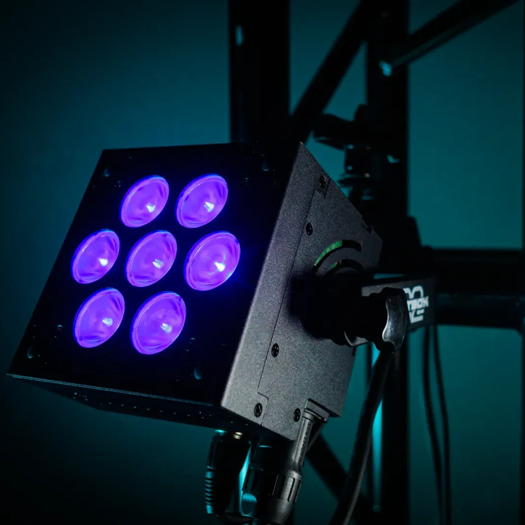 Blizzard Lighting Hotbox G2 EXA | 7x 15W RGBAW+UV LED Wash Light with RDM & PowerCON TRUE1