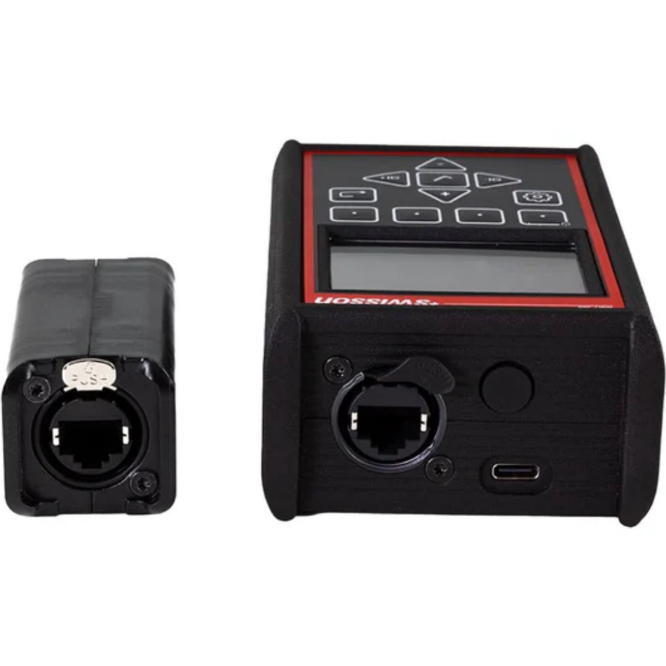 Swisson XMT-500 | DMX, RDM, Art-Net & sACN Signal Tester with Cable Diagnostics