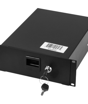 Odyssey ARHD02 | 2U Lockable Half-Rack Mount Accessory Drawer