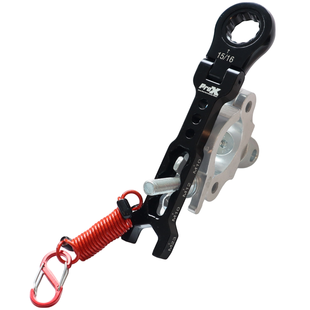 ProX XT-BTWRENCH | 15/16" Ratcheting Truss Wrench with Lanyard & Multi-Tool Design