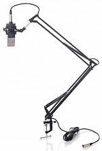 Bespeco MSRA10 | Desk Microphone Stand w/ XLR Cable