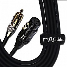 ProX XC-RXF10 | 10' XLR-F to RCA Cable